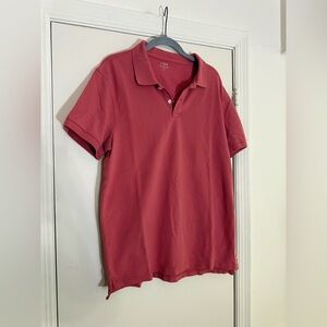 J. Crew Rich Red Flex Pique Polo
Size Large
In Great Condition